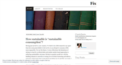 Desktop Screenshot of ffix.wordpress.com