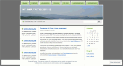 Desktop Screenshot of omayritys.wordpress.com