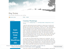 Tablet Screenshot of dogtrotter.wordpress.com