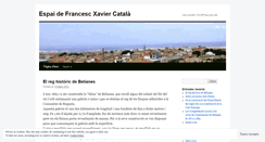 Desktop Screenshot of francesccat4.wordpress.com