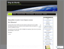 Tablet Screenshot of blogdomundo.wordpress.com