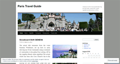 Desktop Screenshot of paristravelguide.wordpress.com