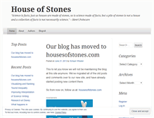 Tablet Screenshot of houseofstones.wordpress.com