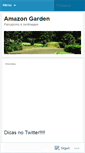 Mobile Screenshot of amazongarden.wordpress.com
