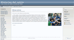 Desktop Screenshot of historiasdelcalcio.wordpress.com