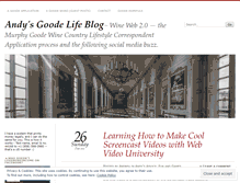 Tablet Screenshot of goodelife.wordpress.com