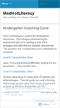 Mobile Screenshot of madhotliteracy.wordpress.com