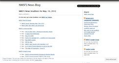 Desktop Screenshot of nwsfsnews.wordpress.com