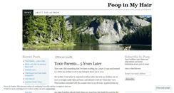 Desktop Screenshot of poopinmyhair.wordpress.com