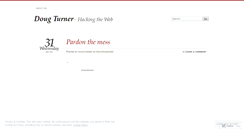 Desktop Screenshot of dougturner.wordpress.com