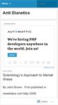 Mobile Screenshot of antidianetics.wordpress.com