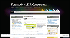 Desktop Screenshot of formacionconsaburum.wordpress.com