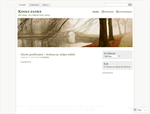 Tablet Screenshot of koolijaoks.wordpress.com