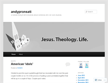 Tablet Screenshot of andypronsati.wordpress.com