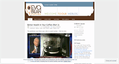 Desktop Screenshot of evobean.wordpress.com