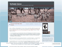 Tablet Screenshot of northstatescience.wordpress.com