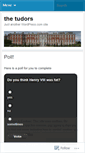 Mobile Screenshot of learningthetudors.wordpress.com