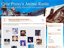 Tablet Screenshot of cuteproxy.wordpress.com