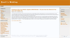 Desktop Screenshot of nuxli.wordpress.com