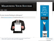 Tablet Screenshot of leesuccessconsulting.wordpress.com