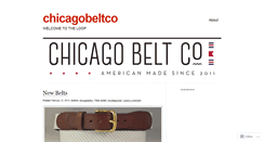 Desktop Screenshot of chicagobeltco.wordpress.com