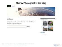 Tablet Screenshot of murrayphotography.wordpress.com