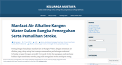 Desktop Screenshot of keluargamustafa.wordpress.com