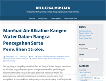 Tablet Screenshot of keluargamustafa.wordpress.com