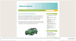 Desktop Screenshot of entornonatural.wordpress.com