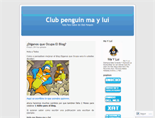 Tablet Screenshot of clubpenguinmaylui.wordpress.com