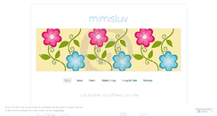 Desktop Screenshot of mimisluv.wordpress.com