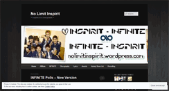 Desktop Screenshot of nolimitinspirit.wordpress.com