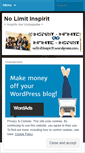 Mobile Screenshot of nolimitinspirit.wordpress.com