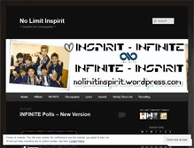 Tablet Screenshot of nolimitinspirit.wordpress.com