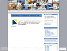 Tablet Screenshot of istkinder.wordpress.com