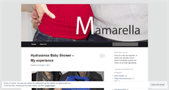 Desktop Screenshot of mamarella.wordpress.com