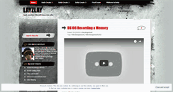 Desktop Screenshot of layzlay.wordpress.com