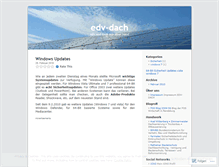 Tablet Screenshot of edvdach.wordpress.com