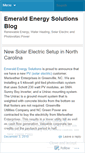 Mobile Screenshot of emeraldenergync.wordpress.com