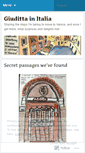 Mobile Screenshot of giudittalia.wordpress.com