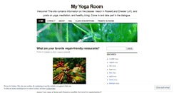 Desktop Screenshot of myyogaroom.wordpress.com
