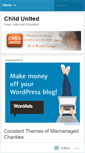 Mobile Screenshot of childunited.wordpress.com