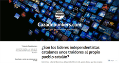 Desktop Screenshot of cazadebunkers.wordpress.com