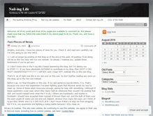 Tablet Screenshot of nailinglife.wordpress.com