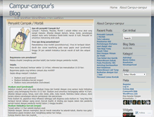 Tablet Screenshot of anekacampursari.wordpress.com