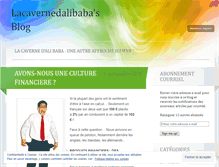 Tablet Screenshot of lacavernedalibaba.wordpress.com