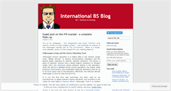 Desktop Screenshot of internationalbs.wordpress.com