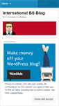 Mobile Screenshot of internationalbs.wordpress.com