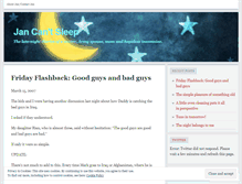 Tablet Screenshot of jancantsleep.wordpress.com