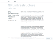 Tablet Screenshot of gplinfrastructure.wordpress.com